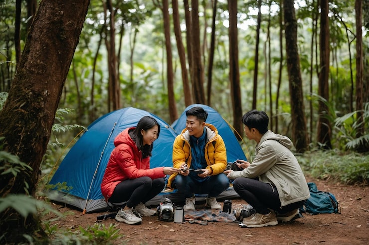 tempat camping di lembang murah