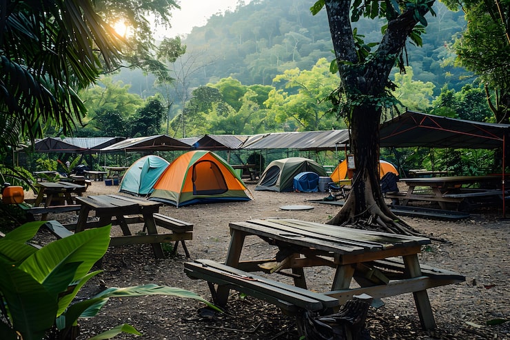 tempat camping di lembang murah
